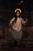 Thomas Cooper Gotch The Flag oil painting artist